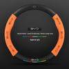 3D тисненая кожаная оплетка на руль для BYD: Династии Цинь, Хань, Тан, Сун, Юань, e2, Разрушитель, Модели Дельфин