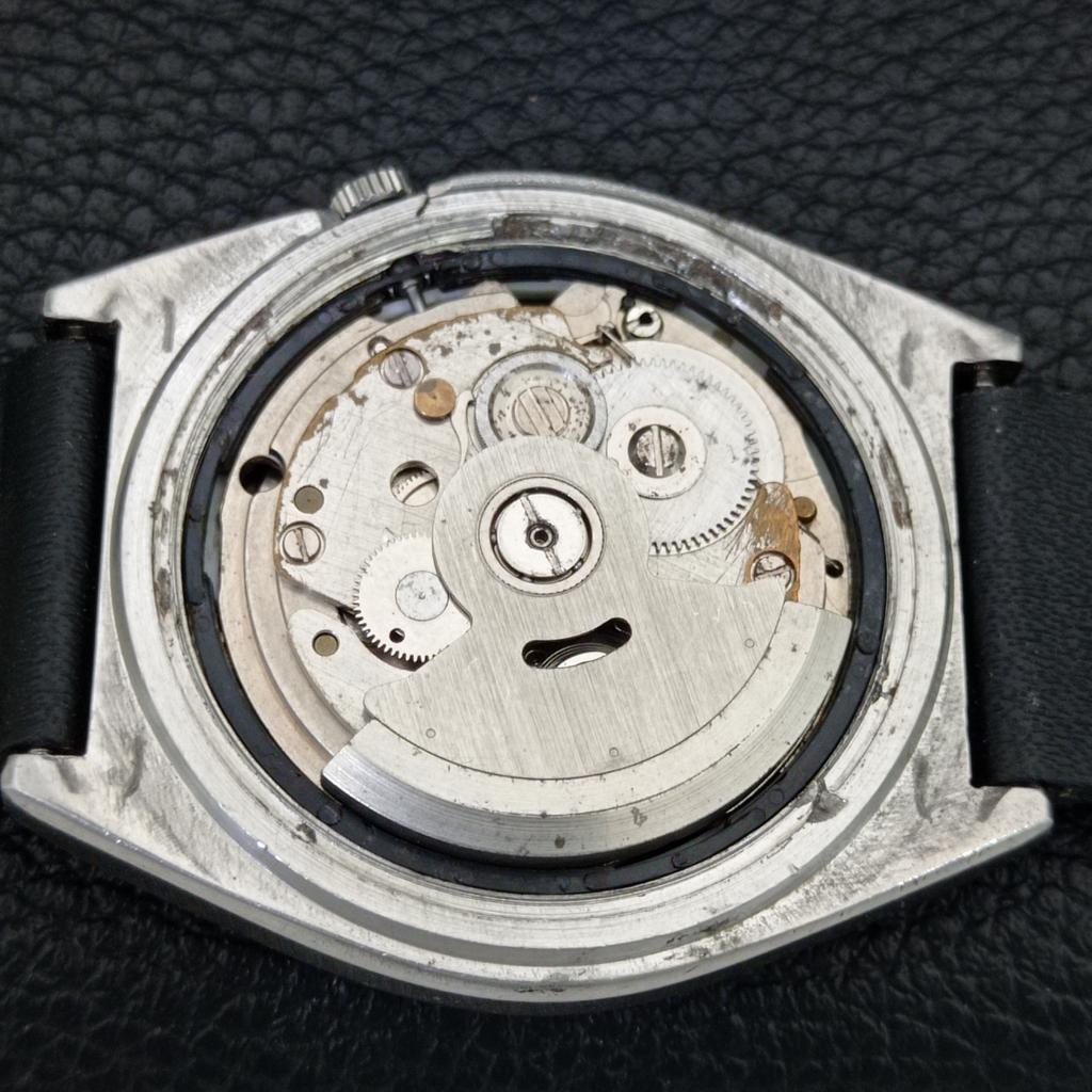 АВТОМАТИЧЕСКИЕ ВИНТАЖНЫЕ МУЖСКИЕ ЧАСЫ SEIKO 5 ЯПОНИЯ ЧЕРНЫЙ ЦВЕТ ЦИФЕРБЛАТ a707792-1