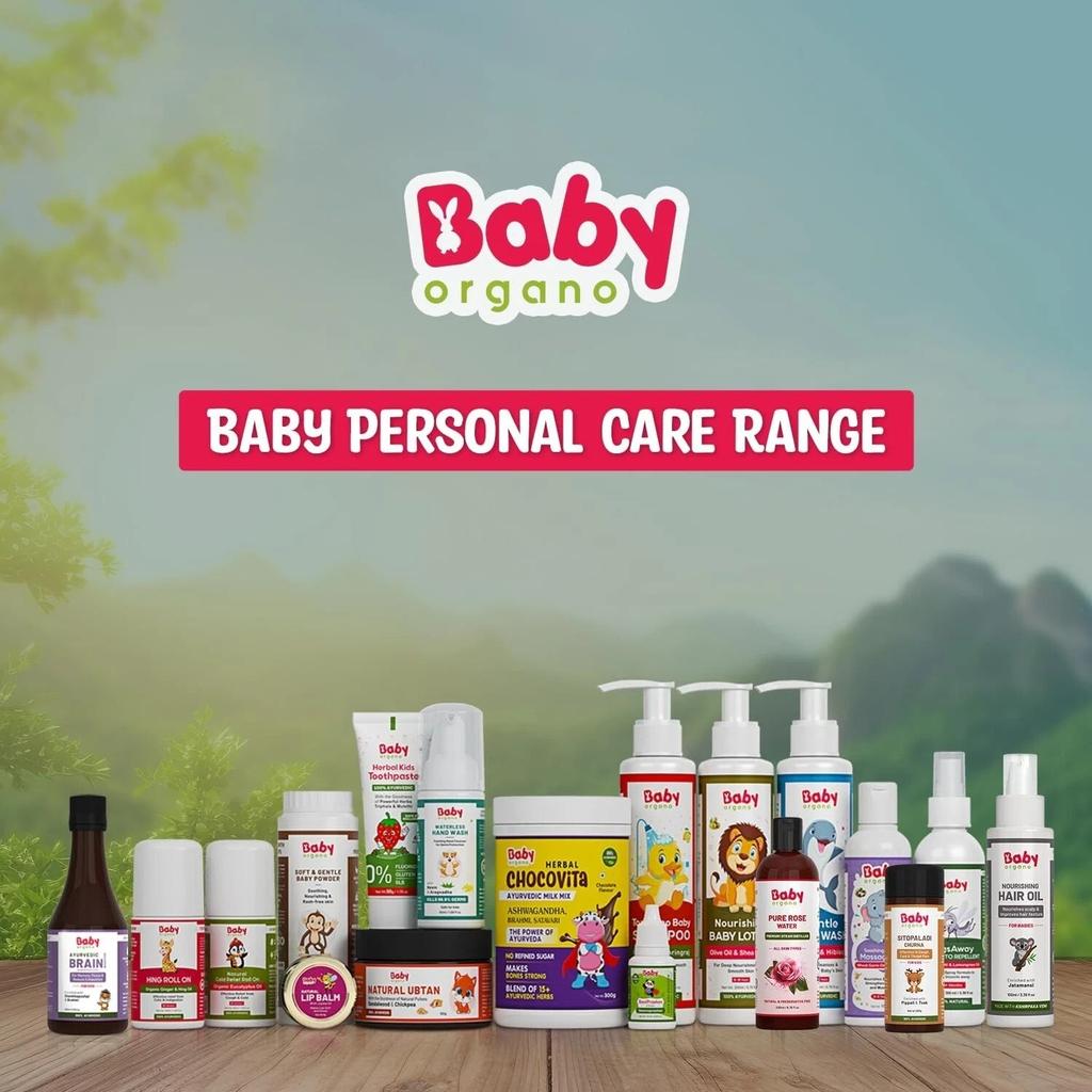 Babyorgano Hing Roll On Effective Quick Relief for New Born Kids - 40ml