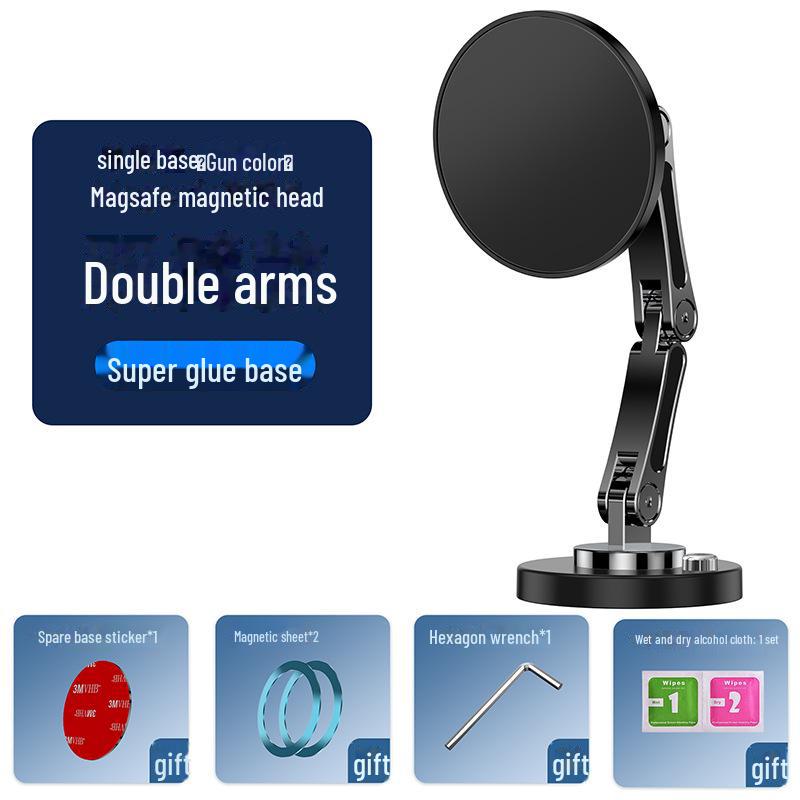 Универсальное магнитное беспроводное автомобильное зарядное устройство для телефона