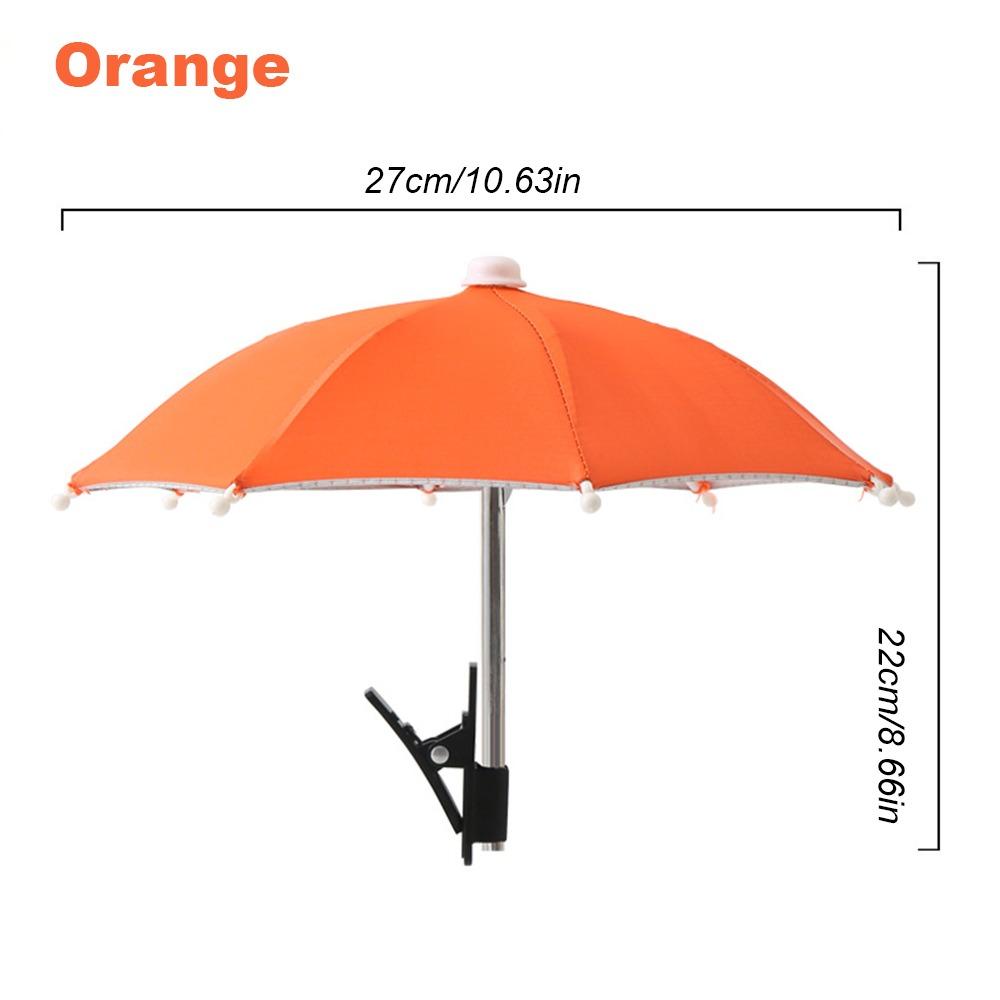 Anti-Glare Phone Umbrella Holder With Clip Phone Fixed Clip Electric Vehicle