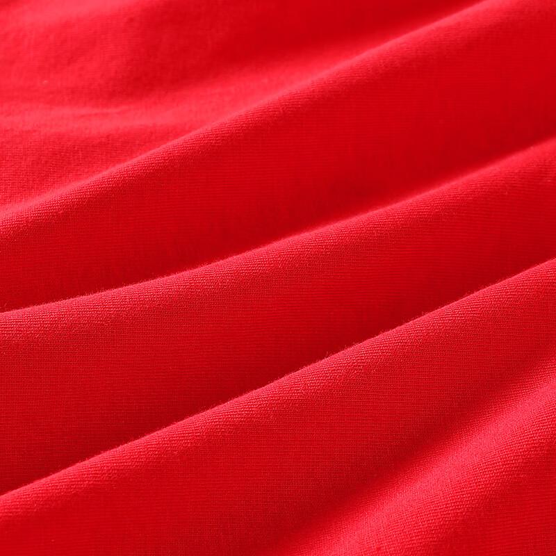 Fenteng Ke'an Мужской антибактериальный красный хлопковый набор трусов-боксеров и носков