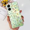 For Xiaomi POCO C65 Case Transparent Silicone Soft TPU Phone Cover For Xiaomi Mi Poco C65 Protective Bumper PocoC65 Flower Funda