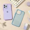 Для iPhone 13 14 15 Pro Max Ins Прозрачный Чехол Четырехсторонний Противоударный Чехол Защитный Чехол TPU+TPE Soft Shell с Защитой От Царапин