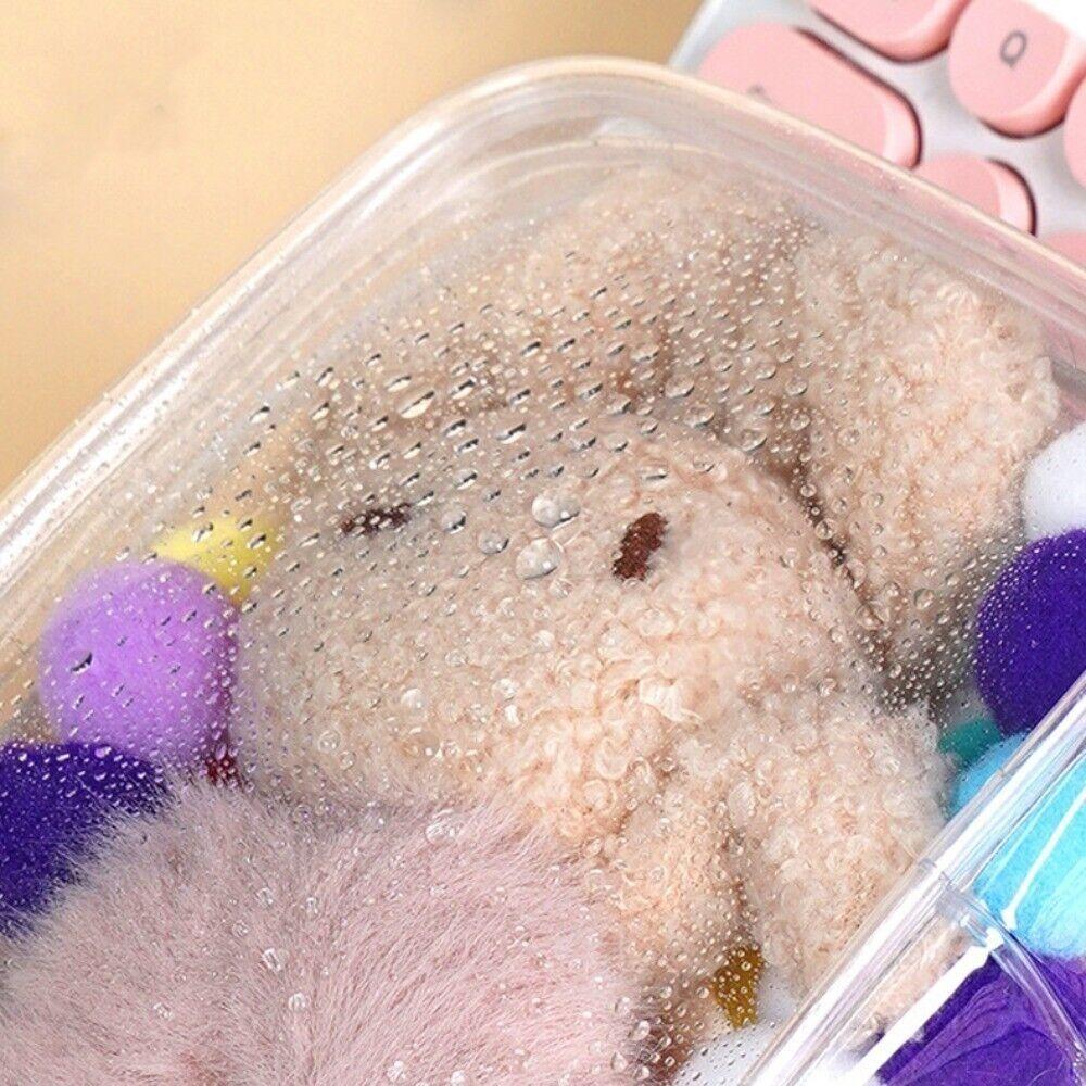 Сумка для украшения, прозрачная уличная сумка, чехол для хранения из ПВХ, НОВАЯ коробка для демонстрации кукол