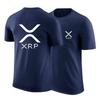 2025 Cryptocurrency Ripple Xrp New Unisexs Summer Round Neck Ordinary Short Sleeve Tshirt Printing Good Quality Comfortable Tops