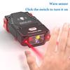 High-Performance LED Headlamp - Rechargeable, Waterproof, and Sensor-Activated for Camping, Fishing, and Emergency Use