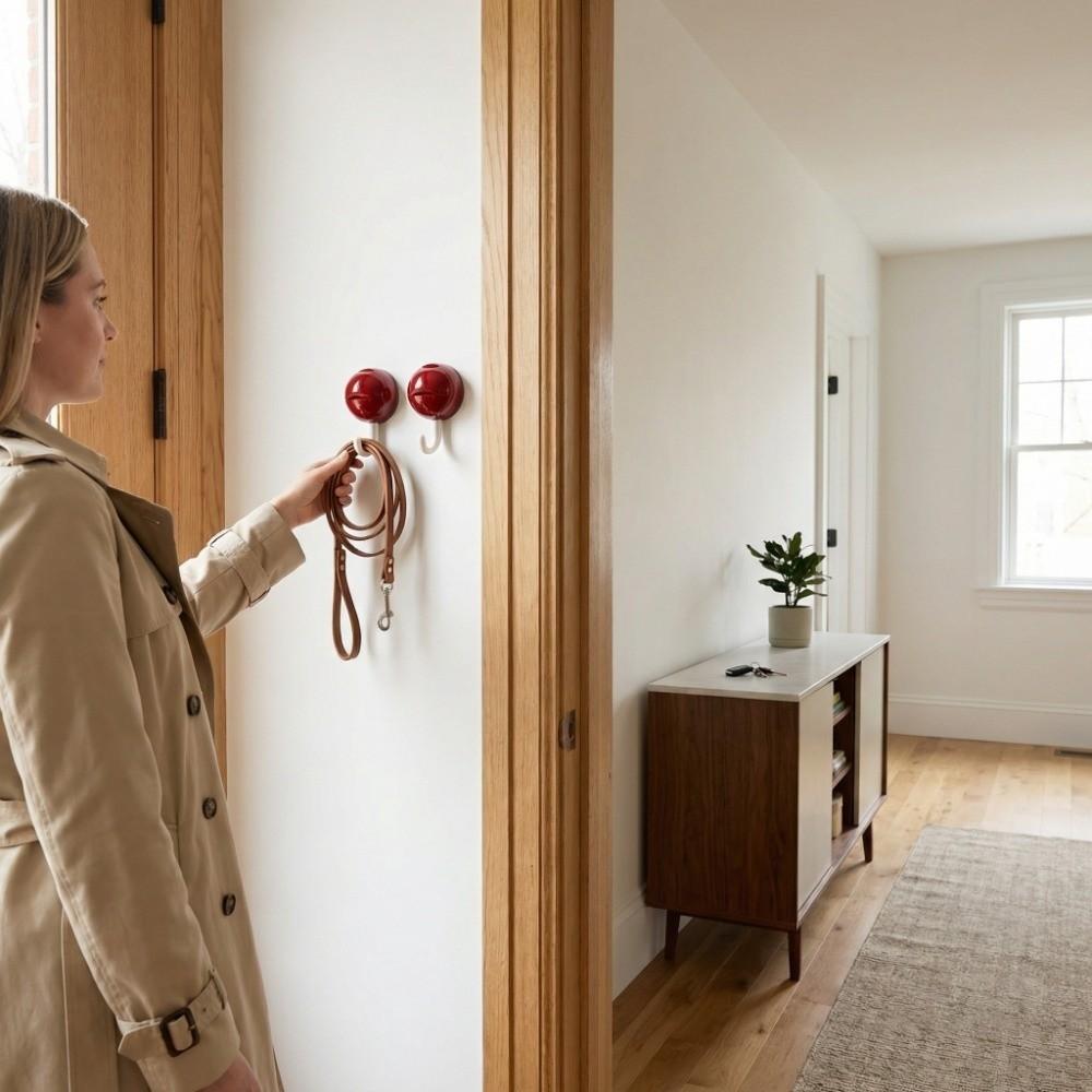 Non-Marking Suction Cup Hooks Round Head Kitchen Storage Hooks Wall Towel Hooks Kitchen
