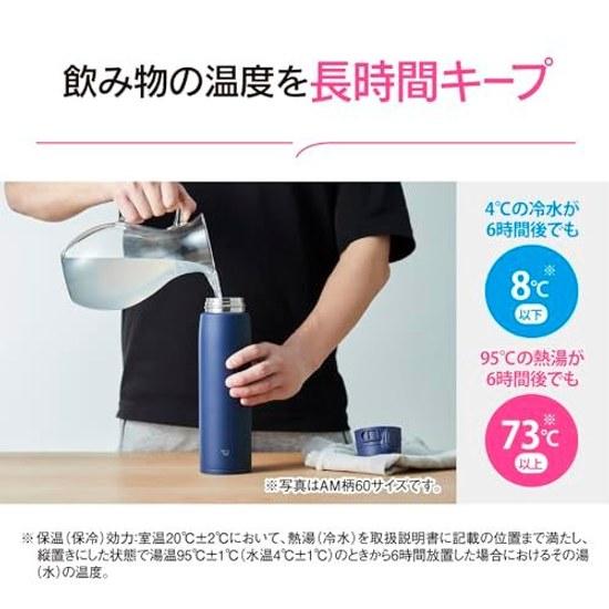 Бутылка для воды Zojirushi Большая емкость 950 мл Выбираемый размер Легко чистить Бесшовная крышка Три точки очистки Совместимость со спортивными напитками Сохранение тепла Охлаждение