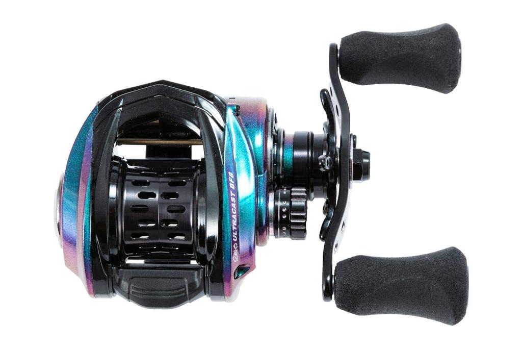 AbuGarcia REVO ULTRACAST Карбоновая ручка, оснащенная шпулей Bait Finesse, совместимой с солью, сверхвысокой передачей BF8-L, для левшей