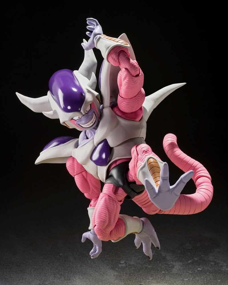 Bandai Frieza Third Form 150 мм окрашенная подвижная фигурка SHFiguarts приблизительно. АБС и ПВХ