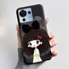 Чехол для ZTE Blade V50 Vita Черный ТПУ Силикон Роскошный Милый Крутой Цветочный Чехлы для Телефона для Blade V 50 Vita V50Vita Бампер Мягкое Покрытие