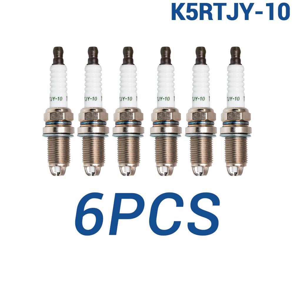 2 шт./лот Автомобильные Свечи Зажигания Мощность 3-электродные TORCH K5RTJY-10 для K16TNR-S9 Champion RC89PYC Система Зажигания