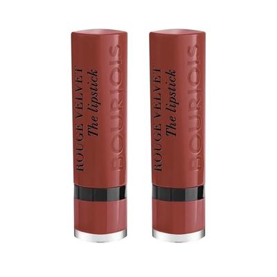 24 Парижская Бархатная Помада 2 шт. Bourjois Rouge Velvet The Lipstick 24 Парижская Помада