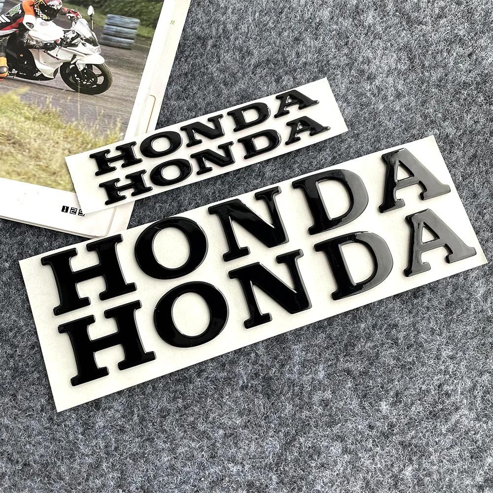 FIQ1 Honda Sticker 3D Letter Label Motorcycle Decoration Accessories Fuel Tank Body Tail Wing Side Pcx160nss350pcx125cbr650r