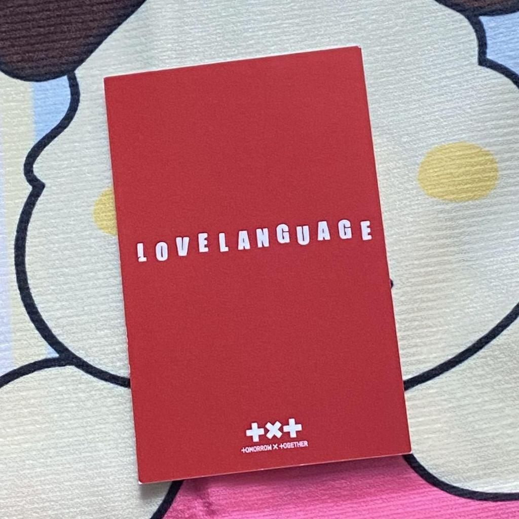 [USED] TXT Soobin Love Language Korean Public Broadcast Trading Card