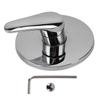 Concealed Shower Faucet Hot Cold Water Rust Proof Wall Mounted Mixer Tap for Home Hotel