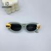 Fashion Oval Frame Children'S Sunglasses Fashion Sun Protection Uv Protection Baby Sunglasses Children'S Glasses