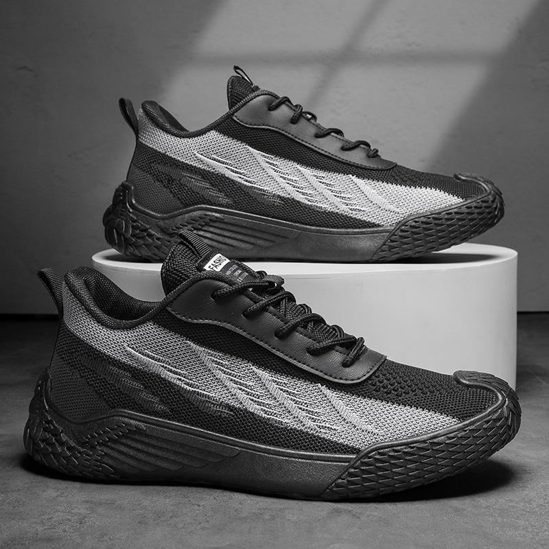 Мода Мода Мужские Кроссовки Воздушная Подушка Уличные Спортивные Беговые Кроссовки Сетка Дышащие Кроссовки для Ходьбы Мужские Мягкая Подошва Повседневные Кроссовки