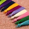 Jewelry Accessories Long Silk Tassel Bohemia 1PC/1Pair Handmade New Hot DIY 8cm Crafts High Quality Bookmark 25 Colors for Earrings Delicate Jewelry