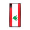 Coque iPhone - PIXELFORMA - iPhone XR - Design Fin Et Léger - Silicone Souple - Rouge Et Blanc