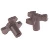 2Pcs 17Mm Microwave Oven Turntable Roller Guide Support Coupler Tray Shaft