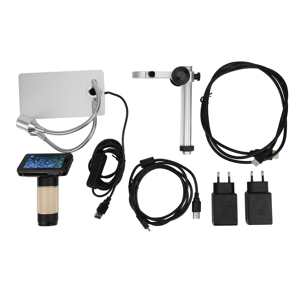 Цифровой USB-микроскоп с экраном для ремонта телефонов, паяльных инструментов ADSM201