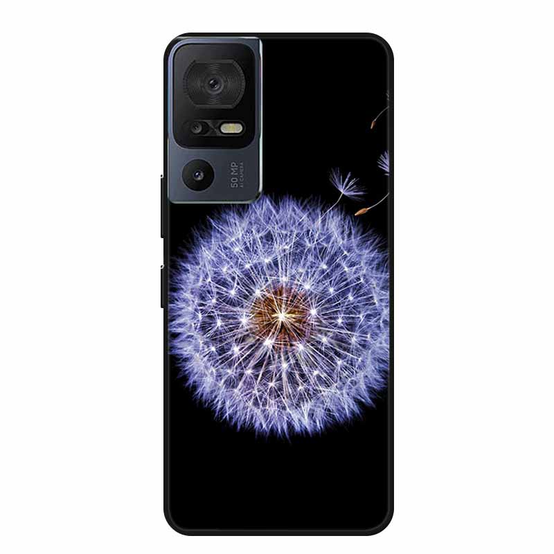 Чехол для телефона TCL 40 SE 40SE Coque Черный Силиконовый Мягкий Задний Чехол-Крышка Для TCL 40 SE Чехол Funda Для TCL40SE Capa 6.75" Оболочка