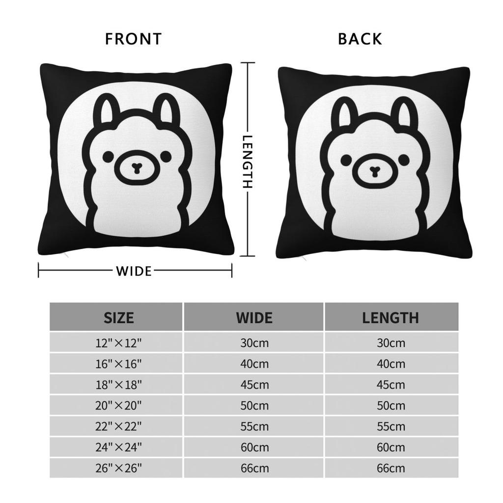 Ollama Open Source Ai Square Pillowcase Polyester Linen Velvet Creative Zip Decor Pillow Case Room Cushion Case