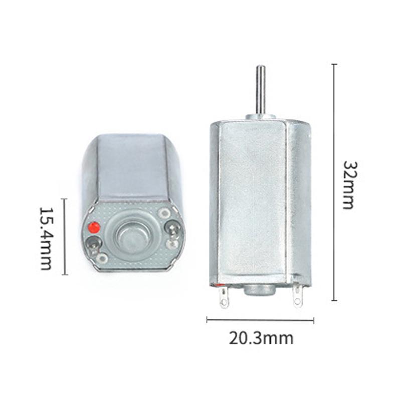 High Speed Carbon Brush Motor FK180 7000-20000RPM DC3V-6V for Toys DIY RC Vehicles Model Boat Applications