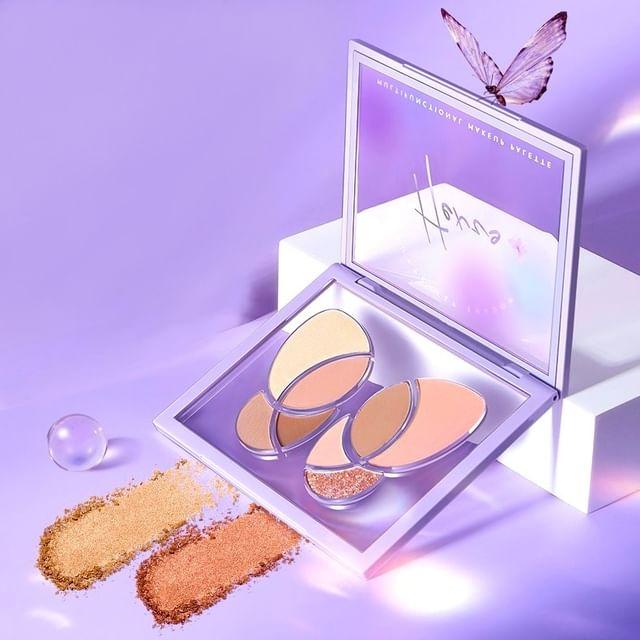 HEXZE - Butterfly 8 Colors Eyeshadow Palette - Sunshine