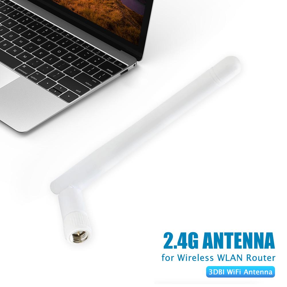 Всенаправленная WIFI антенна 2,4 ГГц 3dBi с штекером SMA Male Двухдиапазонная антенна 5G Внешняя всенаправленная WiFi антенна для беспроводной сети