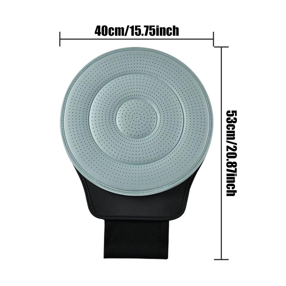 Поворотное автомобильное сиденье для пожилых людей, вращающееся на 360 градусов, автомобильные подушки на сиденье, противоскользящий коврик, поддержка стула для внедорожника, грузовика, для ежедневных поездок