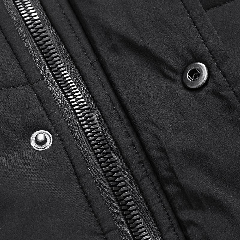 Зимние мужские парки из флиса, хлопка, толстая теплая стеганая куртка с капюшоном, пушистый воротник, водонепроницаемая ветровка, стеганое пальто, большой размер 8xl