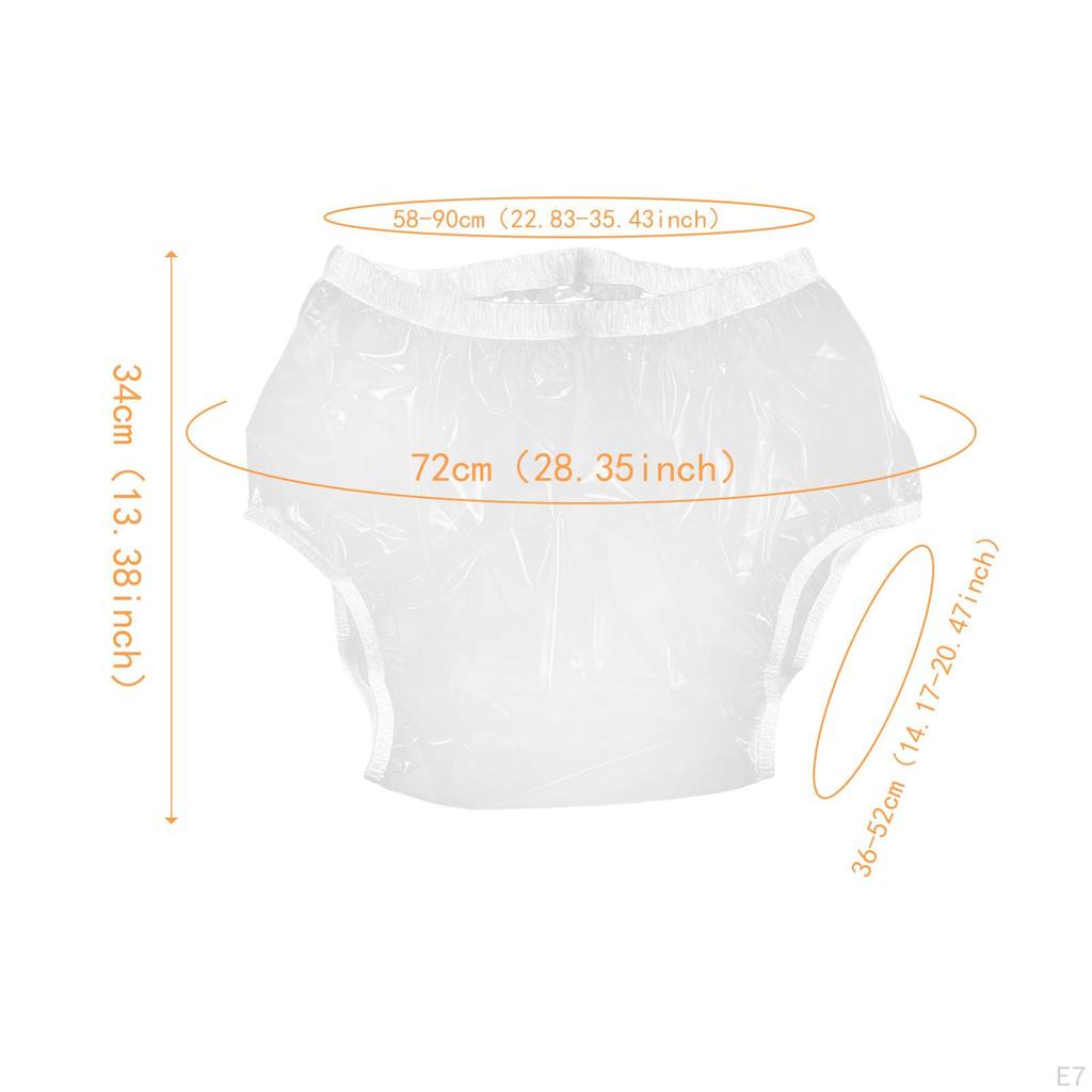 Взрослые тканевые подгузники-трусики для пляжа и длительных путешествий