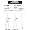 New RACE Carbon Fiber Gravel Front Fork,Half Internal Cable,Straight/Tapered Tube,Max Tire 700C x 45C,Thru Axle 12x100mm Or QR
