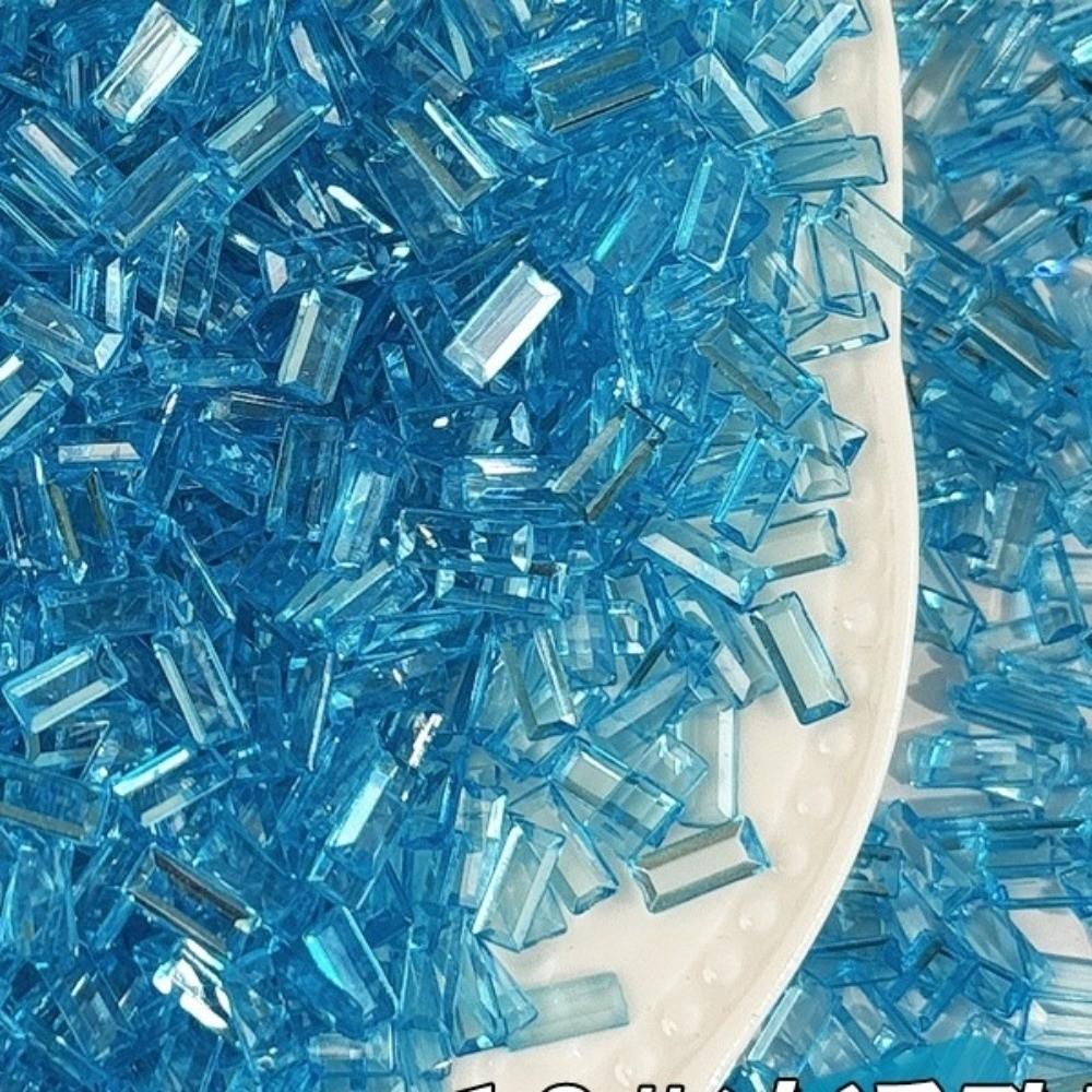 3*7mm DIY Squishy Bobo Ball Acrylic Slime Handmade Fillers Ice Strip Fill Material DIY Parts