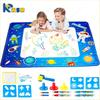 Magic Water Drawing Mat Reusable Doodle Painting Board with Pens Montessori Educational Toys for Kids Halloween Christmas Gift