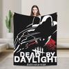 DBD Deads by Daylights Плед Супер Теплый Уличный Тренд Плюшевый Плед Для Девочек Мальчиков Домашний Декор Фланелевое Покрывало