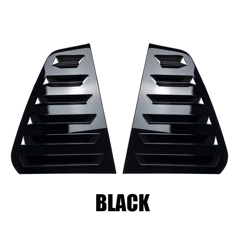 Для VW Аксессуары Golf 7 7.5 MK7 MK7.5 GTI R GTD 2013-2019 Задние боковые окна автомобиля Жалюзи Воздуховоды лобового стекла Декоративная крышка