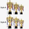 Plastic Model Small Prize Cup Crown Winner Award Trophy Toy  Children Award Prize