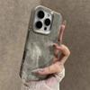 Ретро Винтажный Ковбойский Тканевый Чехол для iPhone 17 Air 16 15 14 13 12 11 Pro Max Plus Роскошный Джинсовый Мягкий Бампер Броня Чехол для Телефона