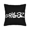 Наволочка Gorillaz Напечатанная Тканевая Наволочка Декоративная Наволочка Чехол для Подушки Кровать На Молнии 45X45см