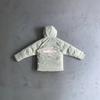 Corteiz Devil Island Hooded Cotton Puffer Jacket Mens Loose Winter Warm Streetwear