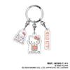 Sanrio Peko X Персонажи Sanrio Тройной акриловый брелок 01 Hello Kitty