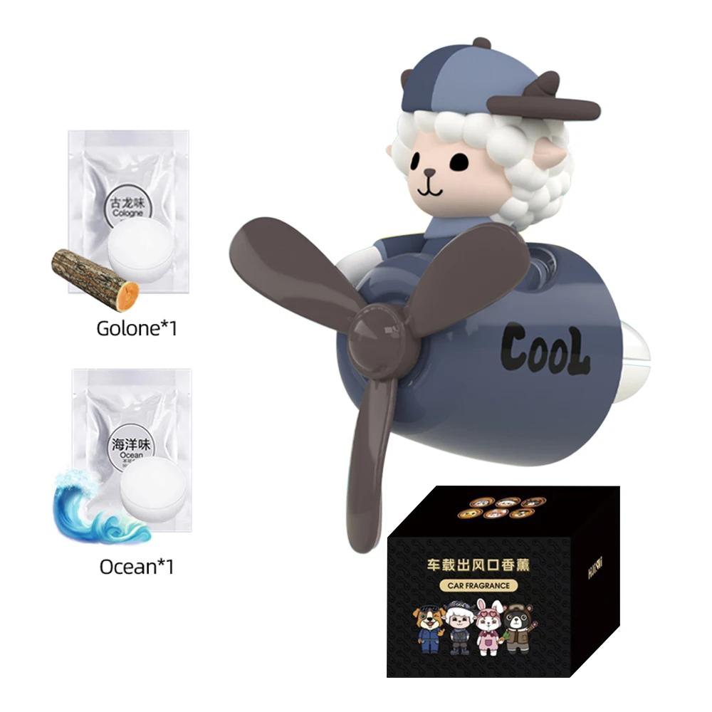 Новый автомобильный освежитель воздуха для кошек и собак Пилот вращающийся пропеллерный выход ароматизатор салонный парфюм диффузор автомобильные аксессуары освежители воздуха