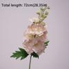 72cm Artificial Delphinium Flower Moisturizing Lifelike Delphinium Stem Real Touch Simulation Flower Wedding Bouquet