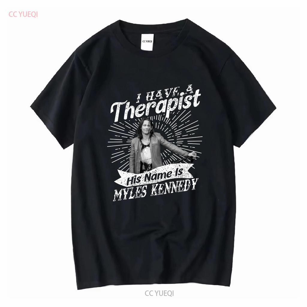 HIS NAME IS MYLES KENNEDY T SHIRT vintage Washed Soft Stretched designer clothes fashion Casual Comfortable Breathable
