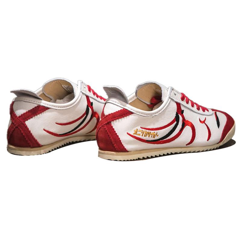 Onitsuka Tiger Mexico 66 Kabuki Nippon Made 'White Red' Sneakers TH6A4L-0123