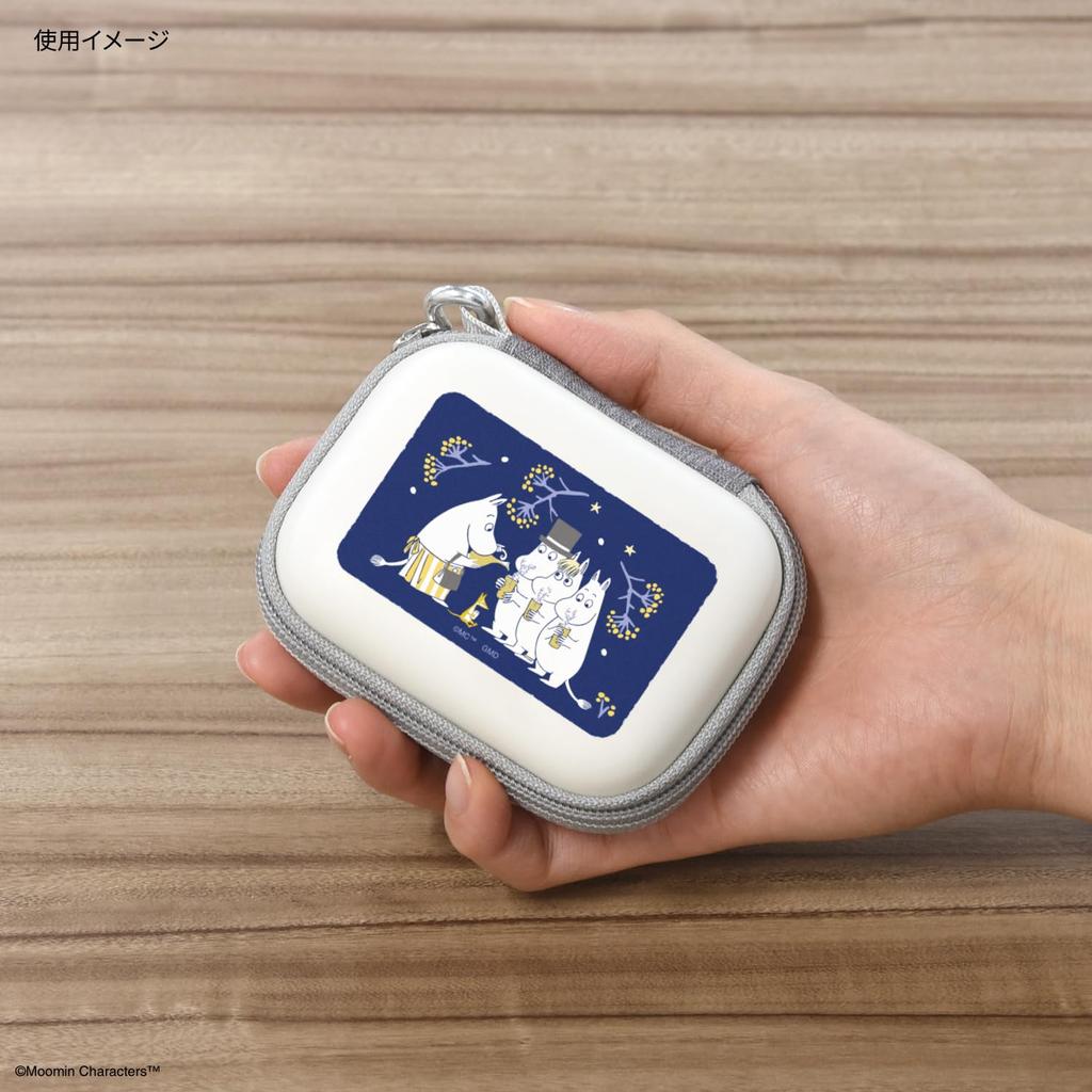 Gourmandies Moomin Gadget Pouch SS Moomin Family MMN-226A